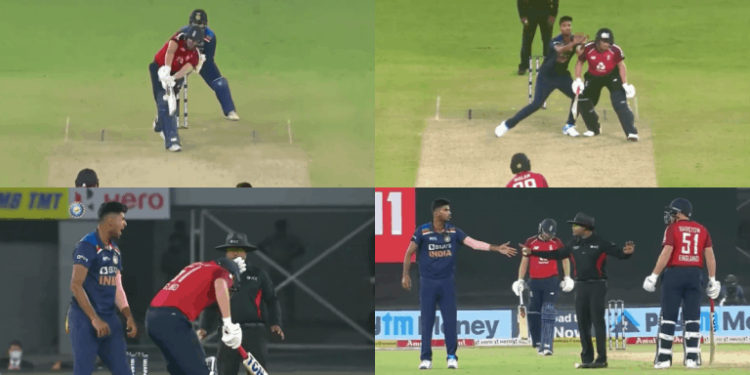 IND vs ENG: Washington Sundar, Jonny Bairstow fight on the field in 1st T20I – WATCH