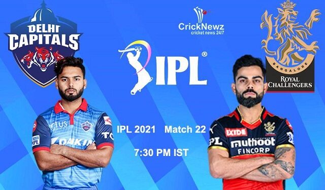 DC vs RCB Dream11 Prediction, IPL Fantasy Cricket Tips, Playing XI Updates, Pitch Report & Updates For Match 22 – Apr 27th 2021