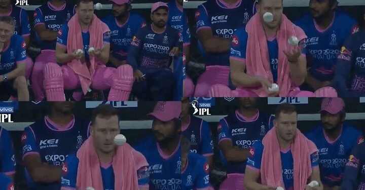 David Miller entertain teammates with juggling skills while waiting for his turn to bat – WATCH