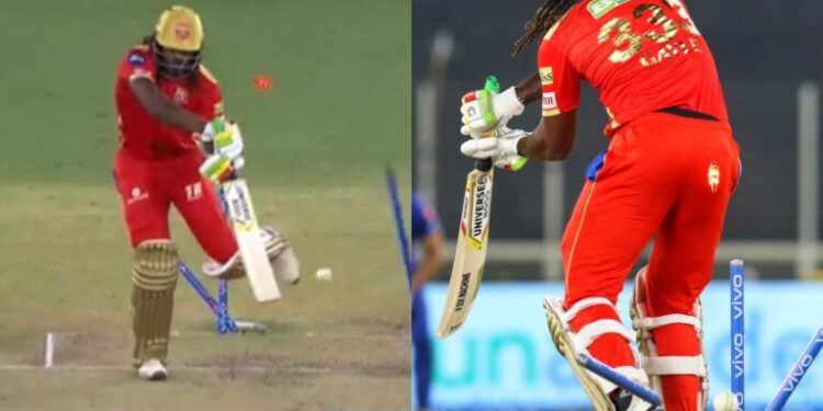 WOW! Chris Gayle CLEAN BOWLED by Kagiso Rabada off a Full-Toss [VIDEO]
