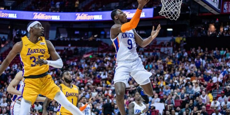 LAL vs NYK Dream11 Team Prediction NBA Live Score Lakers vs Knicks, 12 May