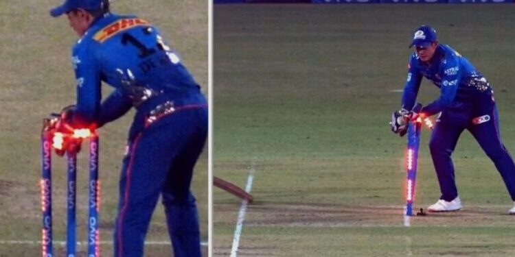 Quinton de Kock MISSED RUN-OUT Chance after Failing to Cleanly Collect the Ball-WATCH
