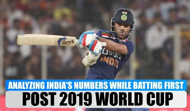 Analyzing India’s numbers while batting first ahead of the upcoming ODIs against Sri Lanka