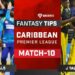 CPL 2021, Match 10: BR vs JAM Dream11 Prediction, Fantasy Cricket Tips, Playing 11, Pitch Report and Injury Update