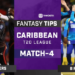 TKR vs BAR 11Wickets Prediction, Fantasy Cricket Tips, Playing 11, Pitch Report and Injury Update for Caribbean T20 League 2021, Match 4.