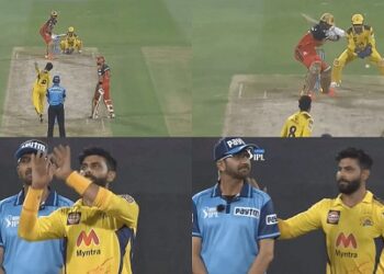 IPL 2021, CSK vs RCB: Watch VIDEO – Ravindra Jadeja Pats Umpire Anil Chaudhary’s Back Appreciating His Decision To Not Give A Wide