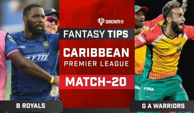 CPL 2021, Match 20: BR vs GUY Dream11 Prediction, Fantasy Cricket Tips, Playing 11, Pitch Report and Injury Update