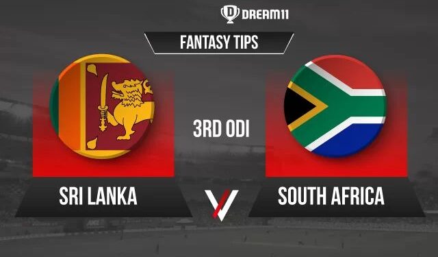 SL vs SA Dream11 Prediction, Fantasy Cricket Tips, Playing 11, Pitch Report and Injury Update for 3rd ODI