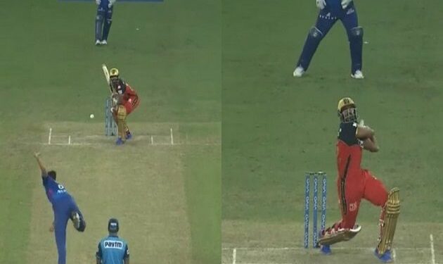WATCH VIDEO: KS Bharat Last Ball SIX help Royal Challengers Bangalore pull off Incredible Win