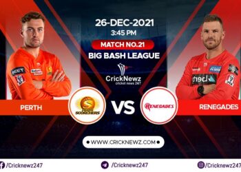 Big Bash League 2021-22, Match 21: Perth Scorchers vs Melbourne Renegades | Match Prediction | Dream11 Team | Who May Win