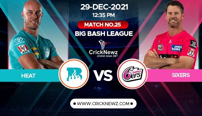Big Bash League 2021-22, Match 25: Sydney Thunder vs Sydney Sixers | Match Prediction | Dream11 Team | Who May Win