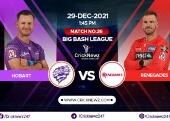 Big Bash League 2021-22, Match 25: Melbourne Renegades vs Hobart Hurricanes | Match Prediction | Dream11 Team | Who May Win