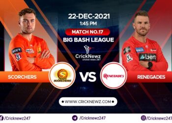 Big Bash League 2021-22, Match 17: Melbourne Renegades vs Perth Scorchers | Match Prediction | Dream11 Team | Who May Win