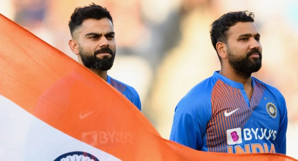 Virat Kohli, Rohit Sharma. (Photo: Twitter)