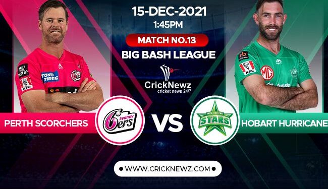 Big Bash League 2021-22, Match 13: Melbourne Stars vs Sydney Sixers | Match Prediction | Dream11 Team | Who May Win