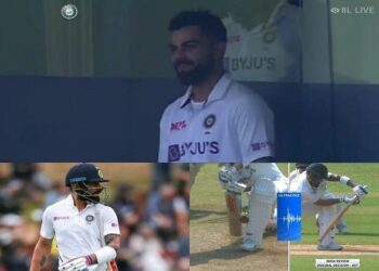WATCH Video: IND vs NZ Live: Virat Kohli ANGRY Reaction after given OUT off a poor decision