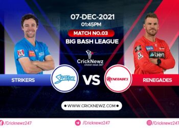 Big Bash League 2021-22, Match 3: Melbourne Renegades vs Adelaide Strikers | Match Prediction | Dream11 Team | Who May Win