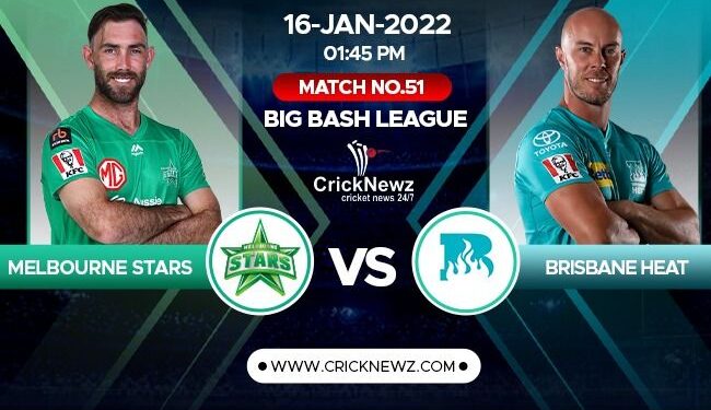 Big Bash League 2021-22, Match 51: Melbourne Stars vs Brisbane Heat | Match Prediction | Dream11 Team | Who May Win