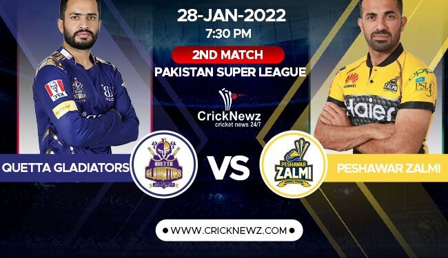 Pakistan Super League, 2022, Match 2: Quetta Gladiators vs Peshawar Zalmi | Match Prediction | Dream11 Team | Who May Win