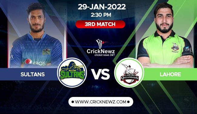 Pakistan Super League, 2022, Match 3: Multan Sultan vs Lahore Qalandars | Match Prediction | Dream11 Team | Who May Win