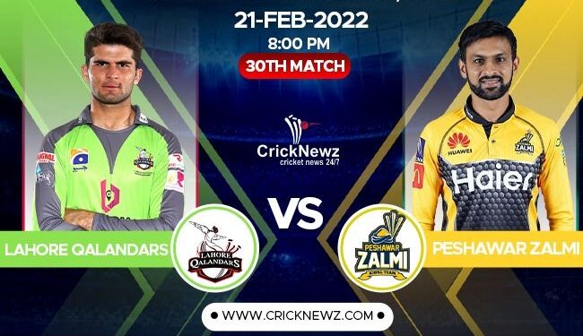 Pakistan Super League, 2022, Match 30: Lahore Qalandars vs Peshawar Zalmi | Match Prediction | Dream11 Team | Who May Win