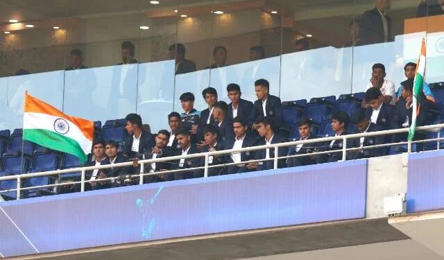 IND vs WI: Triumphant India U19 squad spotted cheering for senior side in 2nd ODI