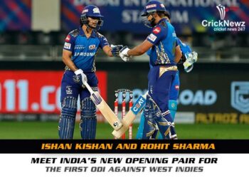 IND vs WI: Ishan Kishan to open the innings with Rohit Sharma in 1st ODI