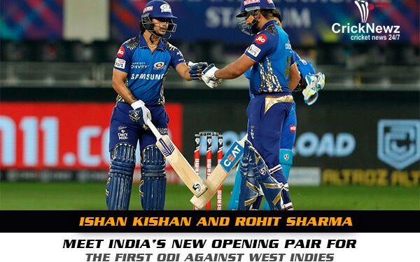 IND vs WI: Ishan Kishan to open the innings with Rohit Sharma in 1st ODI