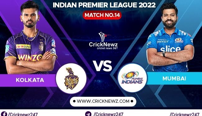 IPL 2022, Match 14: Mumbai Indians vs Kolkata Knight Riders | Dream11 Team | Who May Win