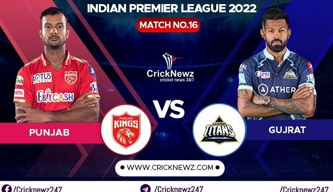 IPL 2022, Match 16: Punjab Kings And Gujarat Titans | Dream11 Team | Who May Win