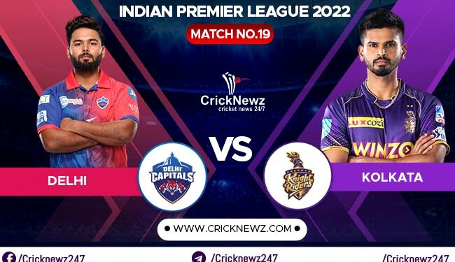 IPL 2022, Match 19: Kolkata Knight Riders vs Delhi Capitals | Dream11 Team | Who May Win