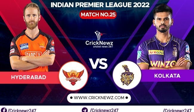 IPL 2022, Match 25: Sunrisers Hyderabad vs Kolkata Knight Riders | Dream11 Team | Who May Win