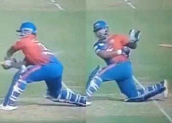 IPL 2022: Bat slips out of Rishabh Pant’s hands while playing a lofted shot - Watch Video