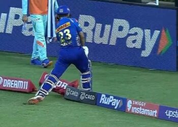 IPL 2022, Watch Video: Frustrated Ishan Kishan smashes boundary cushions with bat in anger after getting out vs LSG