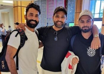 India T20I squad arrives in Trinidad for 5-match series against West Indies