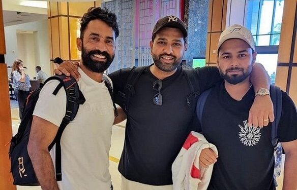 India T20I squad arrives in Trinidad for 5-match series against West Indies