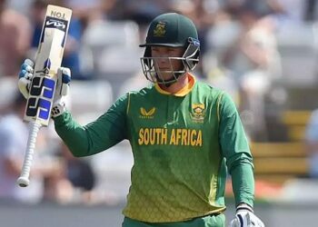 Van der Dussen brilliant Hundred help SA to ENG in First ODI
