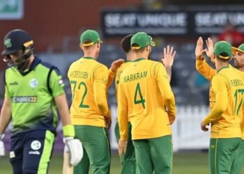 Reeza Hendricks scored another Fifty as South Africa beat Ireland in 1st T20I