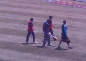 IND vs WI 3rd T20I: Rohit Sharma walks off retired hurt after suspected back spasm