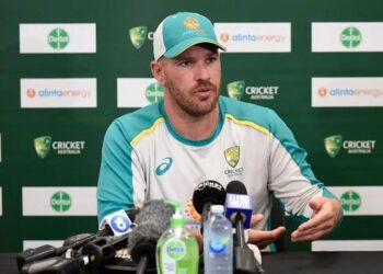 'Can't win the World Cup in a practice game' said Aaron Finch after losing a close warm-up game against India