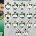 Pakistan announces 18-member Squad for home Tests against England
