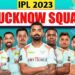Lucknow Super Giants (LSG) Squad and Players List for IPL 2023