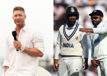 I would be keeping the faith with Rohit, I think he is a very good captain: Michael Clarke