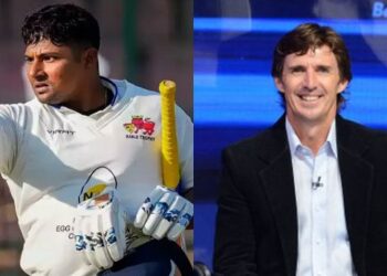 If you look at Sarfaraz Khan’s record against good-quality high pace bowling, it is not that good: Brad Hogg