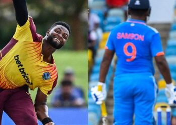 'The plan was to hit the wicket' - Romario Shepherd reveals ploy that outfoxed Sanju Samson in fifth WI vs IND T20I