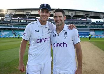 Stuart Broad considered retiring last summer but Baz and Stokesy managed to talk him out of it: James Anderson
