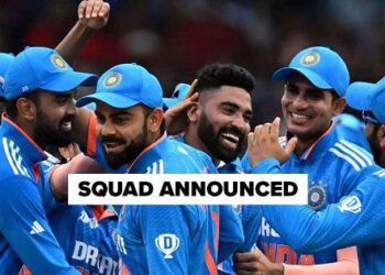 BCCI announce India’s Squad for ODI Series vs Australia, Ravichandran Ashwin returns