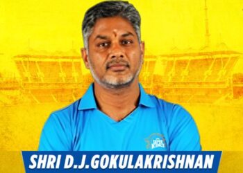 CSK mourn sudden demise of former Tamil Nadu coach and BCCI referee DJ Gokulakrishnan