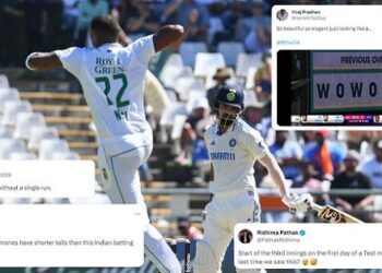 SA vs IND 2023-24: Netizens left shell-shocked after India loses six wickets within 11 balls during Cape Town Test