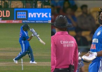 IND vs AFG: Watch Video: Rohit Sharma Fumes At Umpire Virender Sharma For Not Giving No Ball
